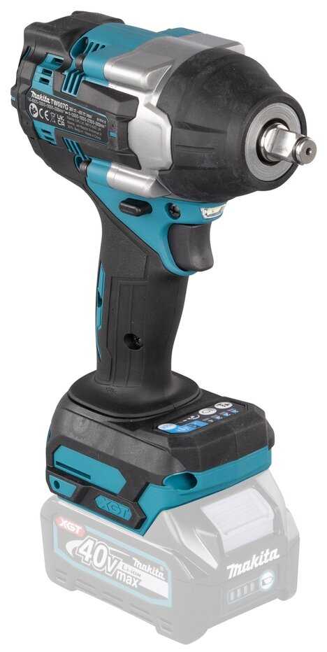 Аккумуляторный ударный гайковерт Makita TW007GZ, без аккумулятора фотография 5