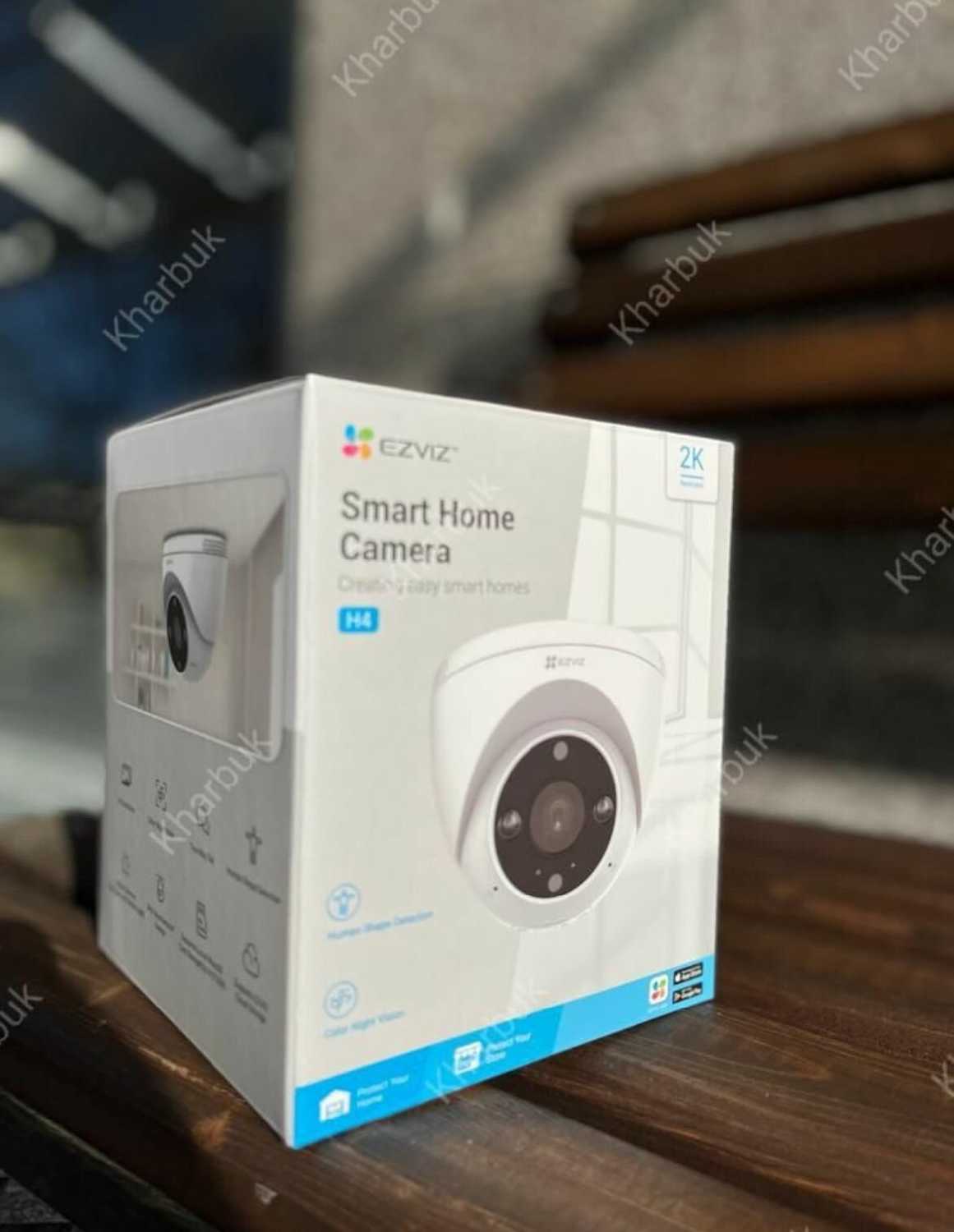 Купольная камера EZVIZ H4 с распознаванием людей и авто фотография 7