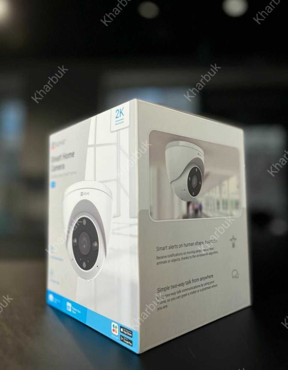 Купольная камера EZVIZ H4 с распознаванием людей и авто фотография 8