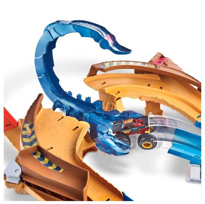 Трек Hot Wheels Monster Truck Scorpion Sting Raceway GNB05 фотография 1