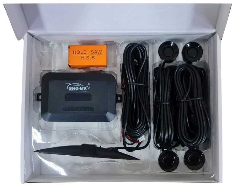 Парковочный радар Sho-Me Y-2622N04 (4 датчика 22 мм) фотография 2