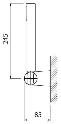 Ручной душ Webert Comfort AC0116.015, хром фотография 1
