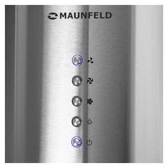 Островная вытяжка Maunfeld Lee Light (Isla) 35 Inox (2 коробки) фотография 5