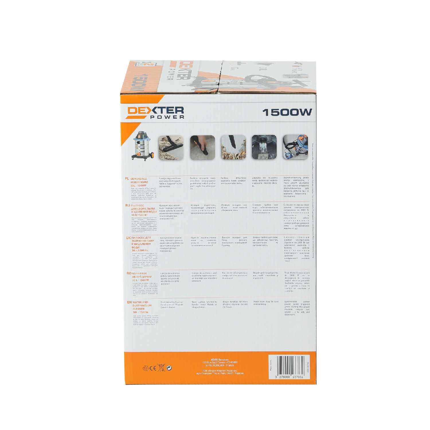 Пылесос Dexter Dexter Power (VOD1530SWC) фотография 9
