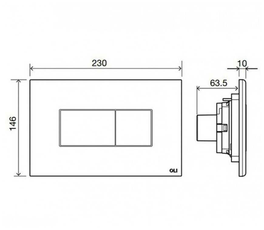 Рамная инсталляция OLI Sanitarblock (300573) фотография 5