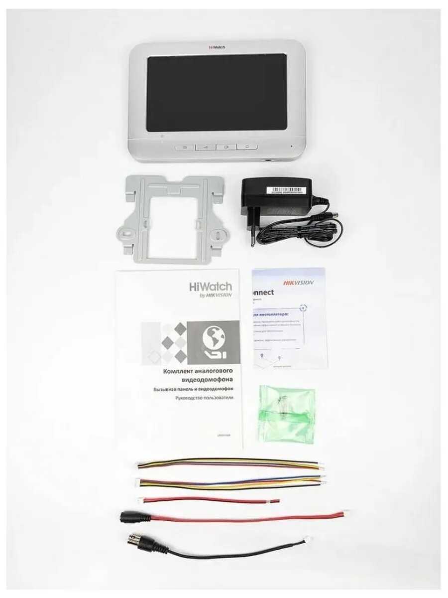 Аналоговый Видеодомофон Hiwatch DS-D100MF фотография 11
