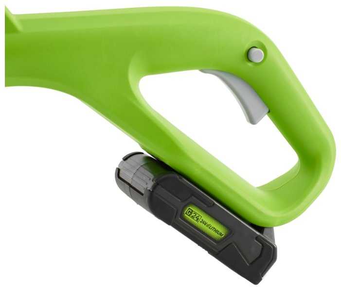 Триммер greenworks 2101207ua 24V G24LT30 Basic, с АКБ и ЗУ фотография 4