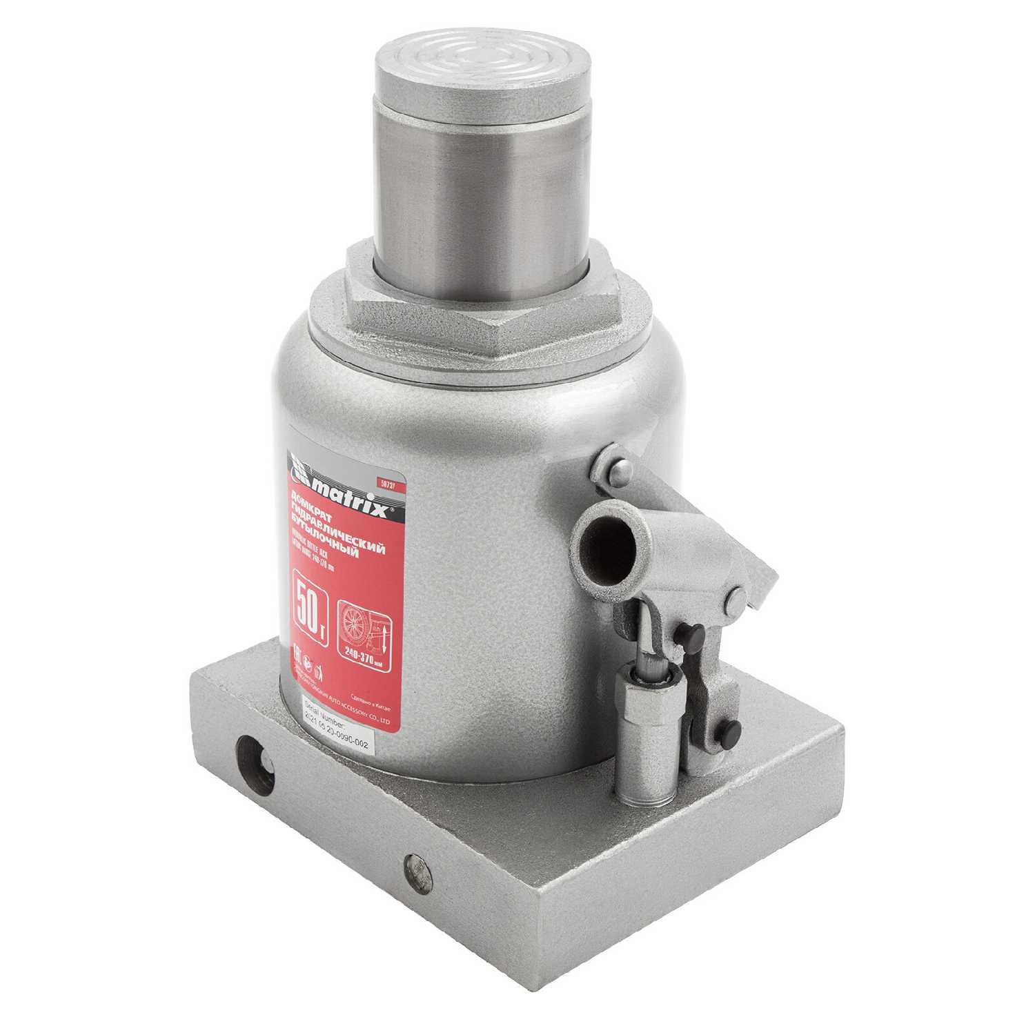 Домкрат бутылочный гидравлический Matrix 50737 фотография 24