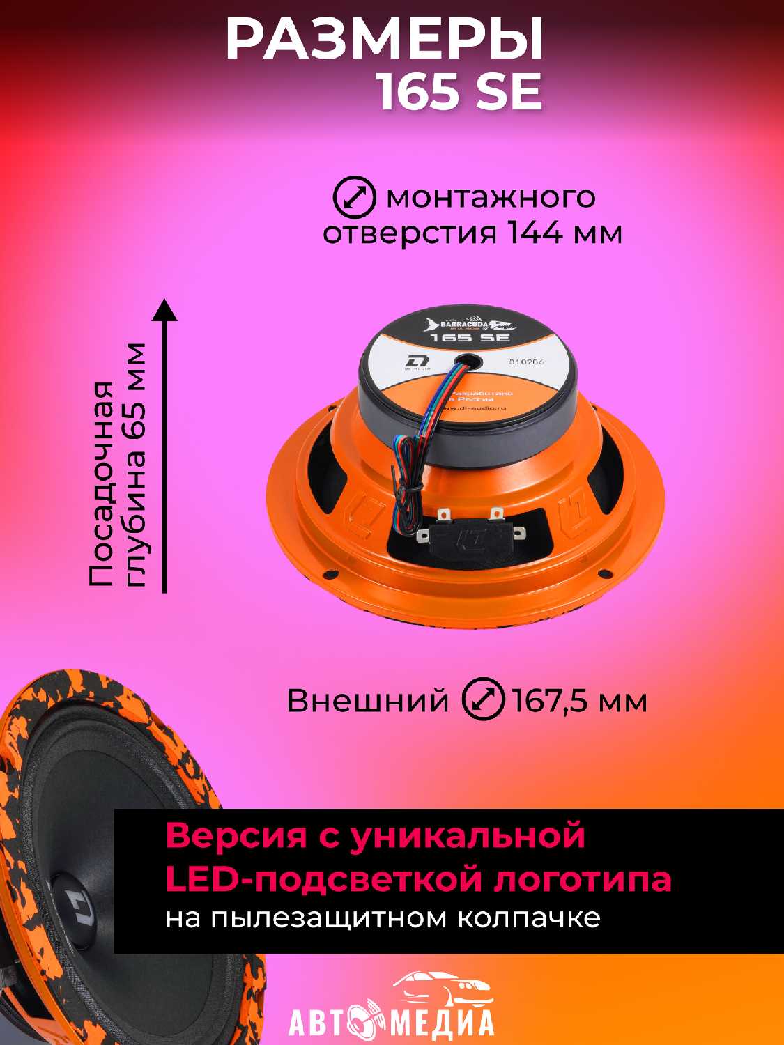 Колонки для автомобиля DL Audio Barracuda 165 SE фотография 2