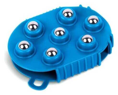 Массажер Массажер варежка c металлическими шариками фотография 10