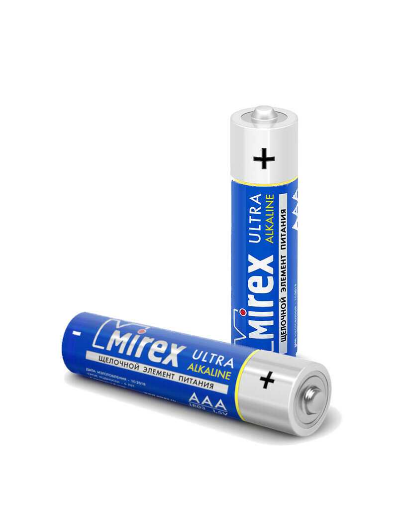 Батарея щелочная Mirex LR03 (AAA) фотография 6