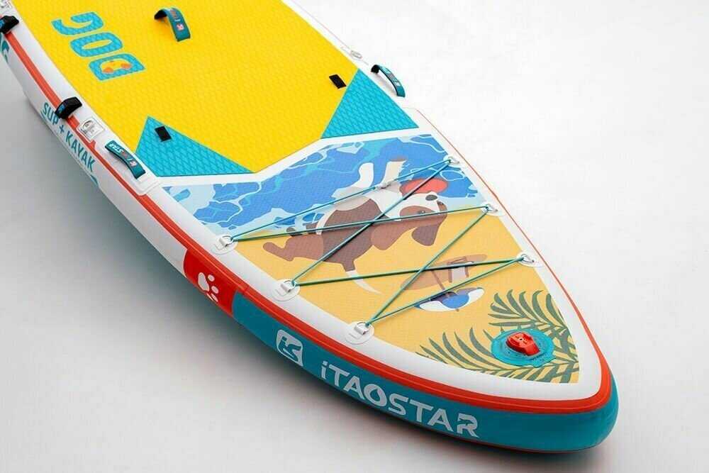Сап борд надувной iTaoStar 11.0x34x6 Cat (335x86x15) фотография 22