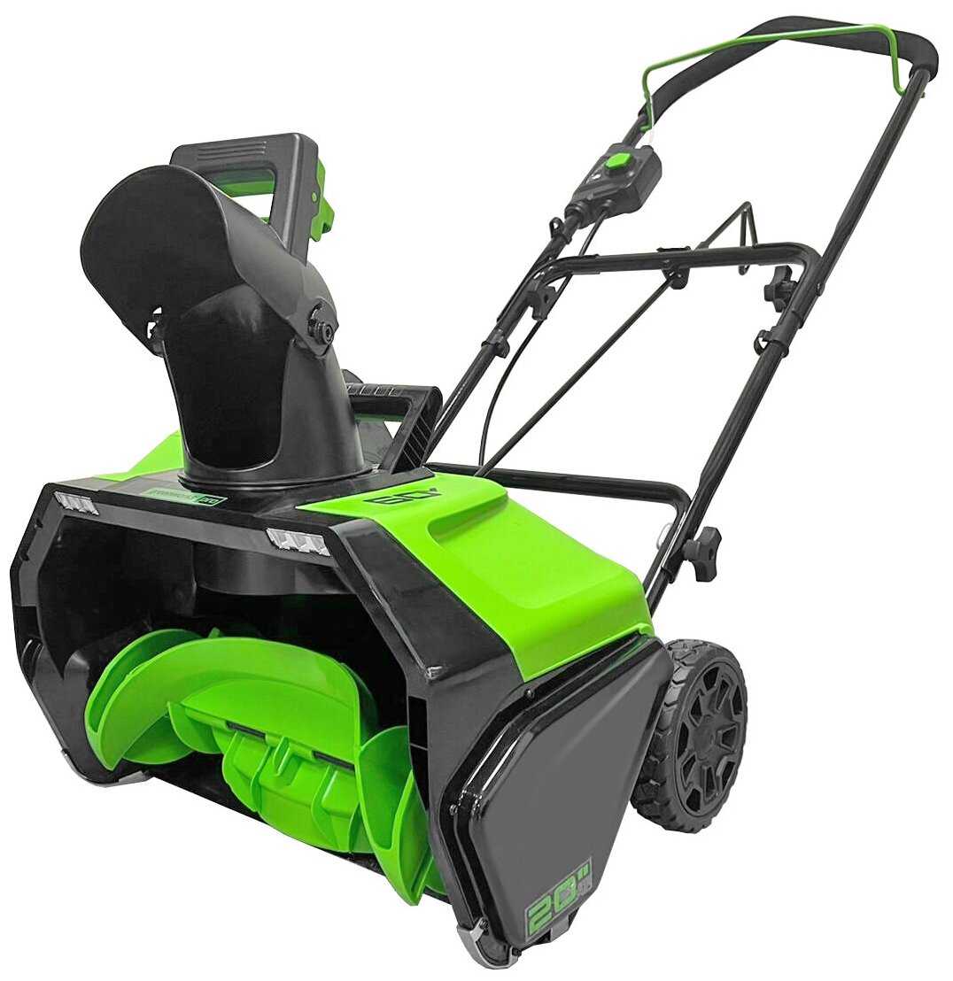 Снегоуборщик Greenworks 60V (2602907) фотография 14