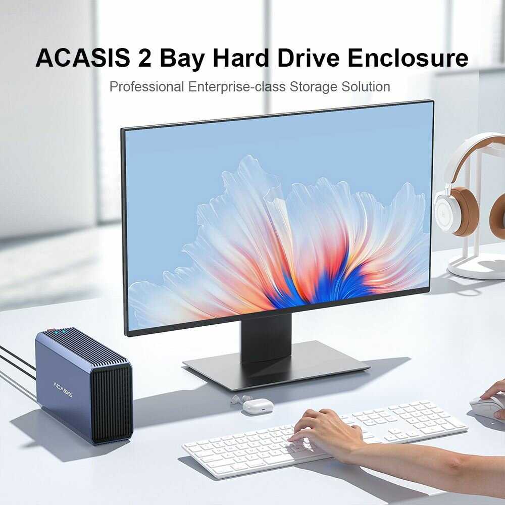 Корпус для SSD накопителя ACASIS TBU405pro (40 Гбит/с) фотография 2