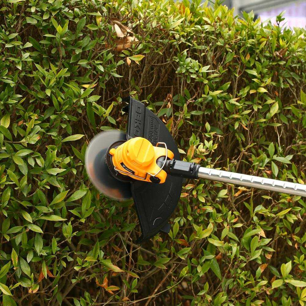 Триммер садовый DEKO DKTR12V (063-4238-2) фотография 5