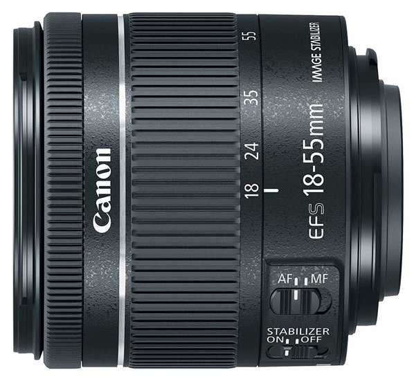 Объектив Canon EF-S 18-55mm f/4-5.6 IS STM фотография 1