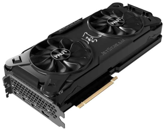 Видеокарта Palit GeForce RTX 3070 JetStream OC 8GB (NE63070T19P2-1040J) фотография 1