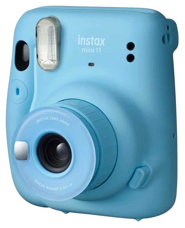 Фотоаппарат моментальной печати Fujifilm Instax Mini 11 Geometric Set с чехлом фотография 3