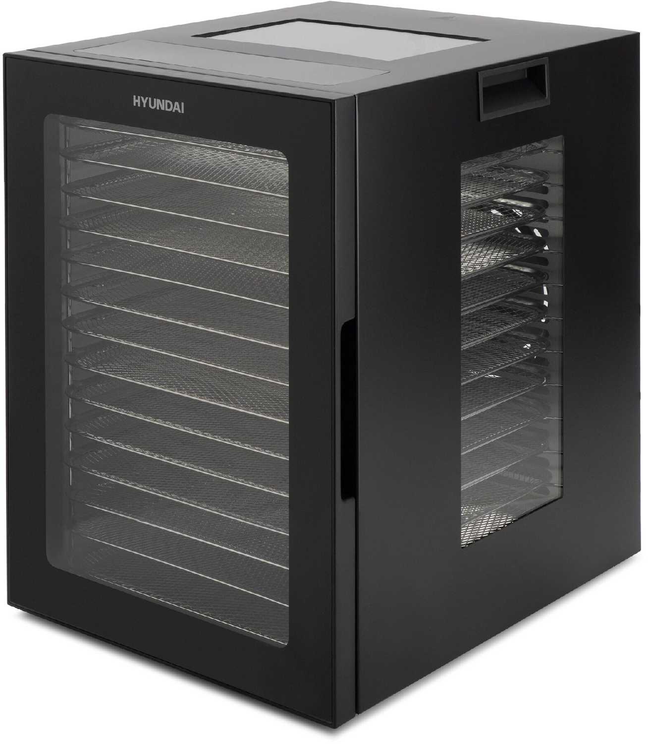 Сушка для фруктов и овощей Hyundai HYFD-8803 [28 поддонов, 850Вт] фотография 2