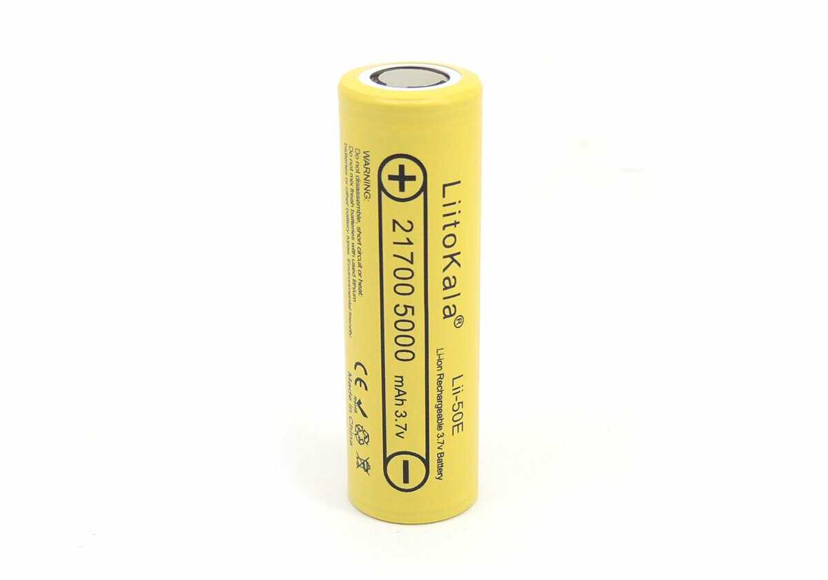 Аккумулятор LiitoKala 21700 Lii-50E фотография 9
