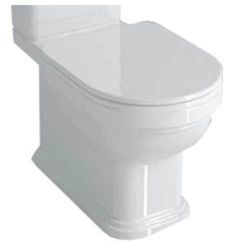Унитаз с бачком напольный KERAMA MARAZZI Pompei PO.wc.01 с горизонтальным выпуском фотография 1