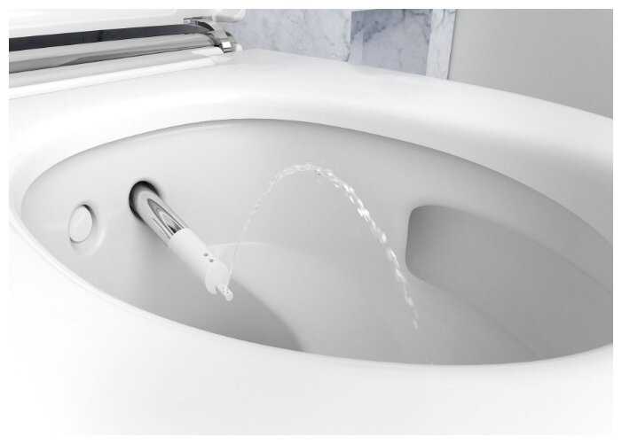 Унитаз-биде подвесной GEBERIT AquaClean Mera Comfort 146.214.11.1 с горизонтальным выпуском фотография 14