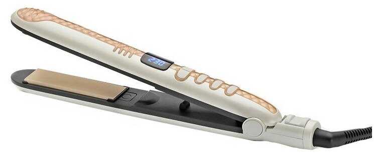 Профессиональный выпрямитель для волос 2 в 1 / плойка / стайлер для волос / щипцы для волос / стайлер / утюжок Cronier CR-955 фотография 2