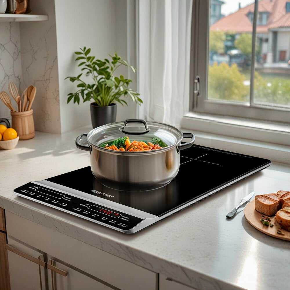 Индукционная плитка ENDEVER Skyline IP-65 1800 Вт фотография 13