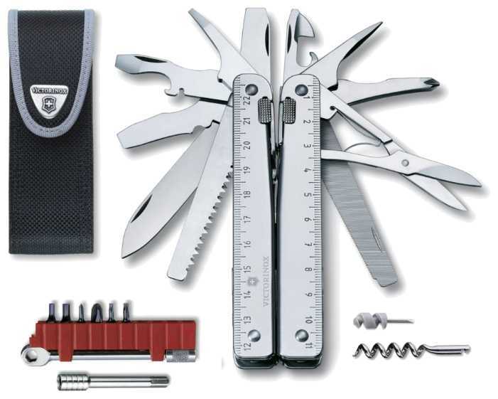 Набор с мультитулом VICTORINOX SwissTool X Plus (3.0339.N) с чехлом