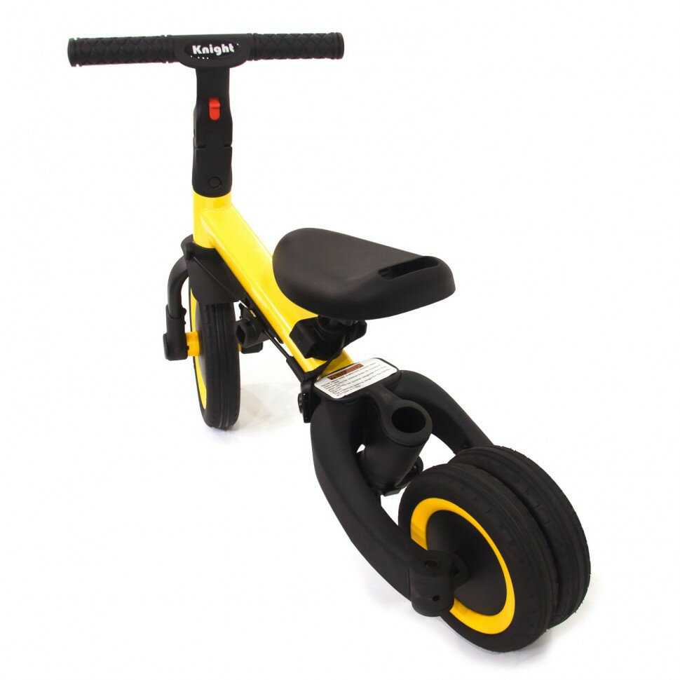 Детский беговел-велосипед 6в1 с родительской ручкой (TR008) фотография 3