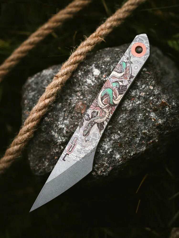 Нож NC Custom Koi Snake (NCC062YR-SN-SW/GR) фотография 2