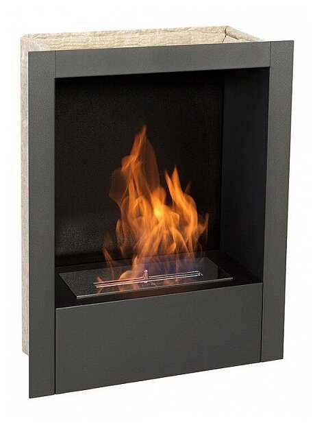 Биокамин встроенный Silver Smith SHELL фотография 2