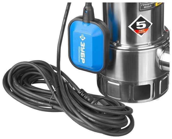 Дренажный насос ЗУБР НПГ-Т3-1100-С (1100 Вт) фотография 4