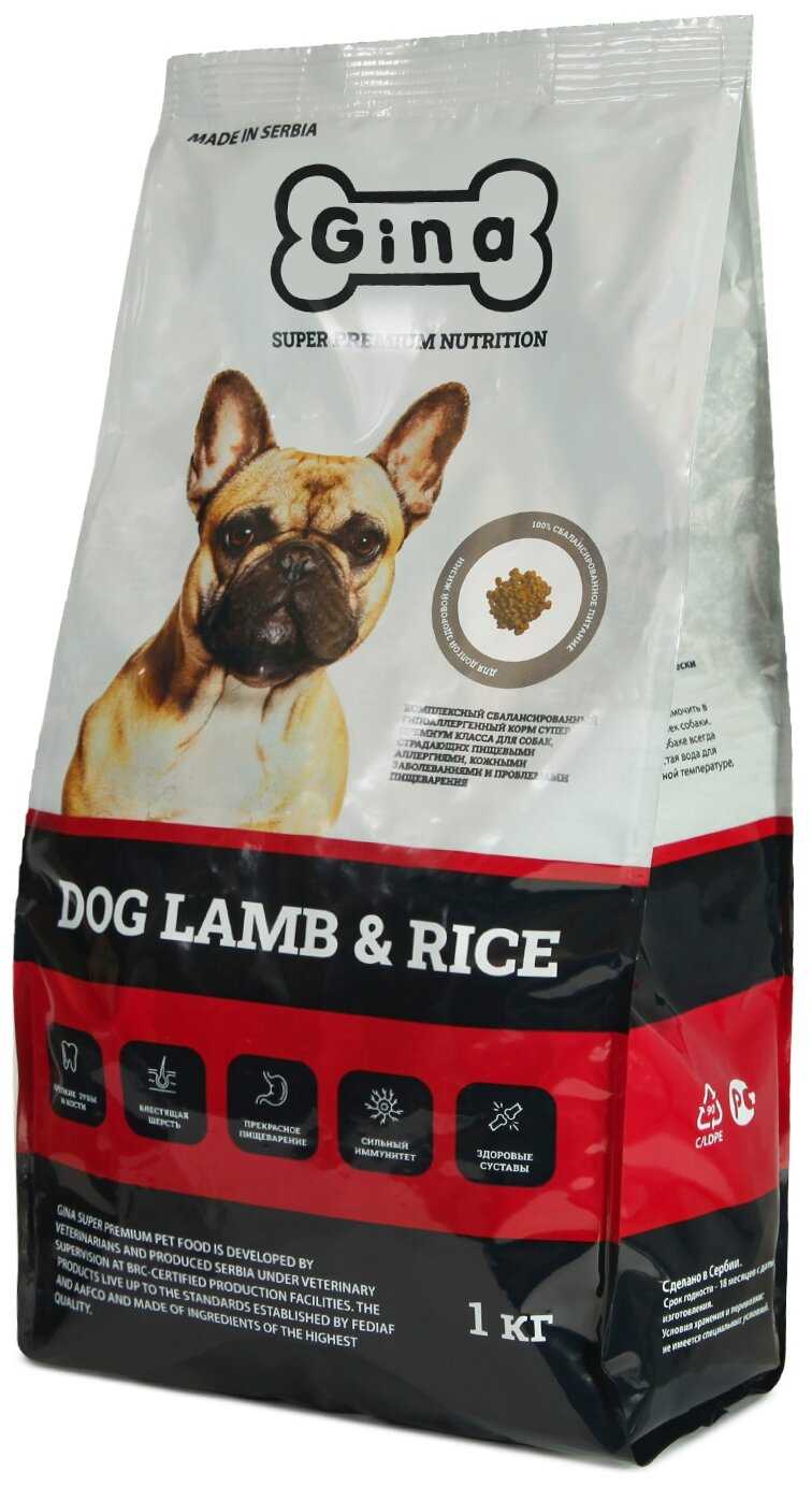 Корм для собак Gina Dog Lamb & Rice фотография 7