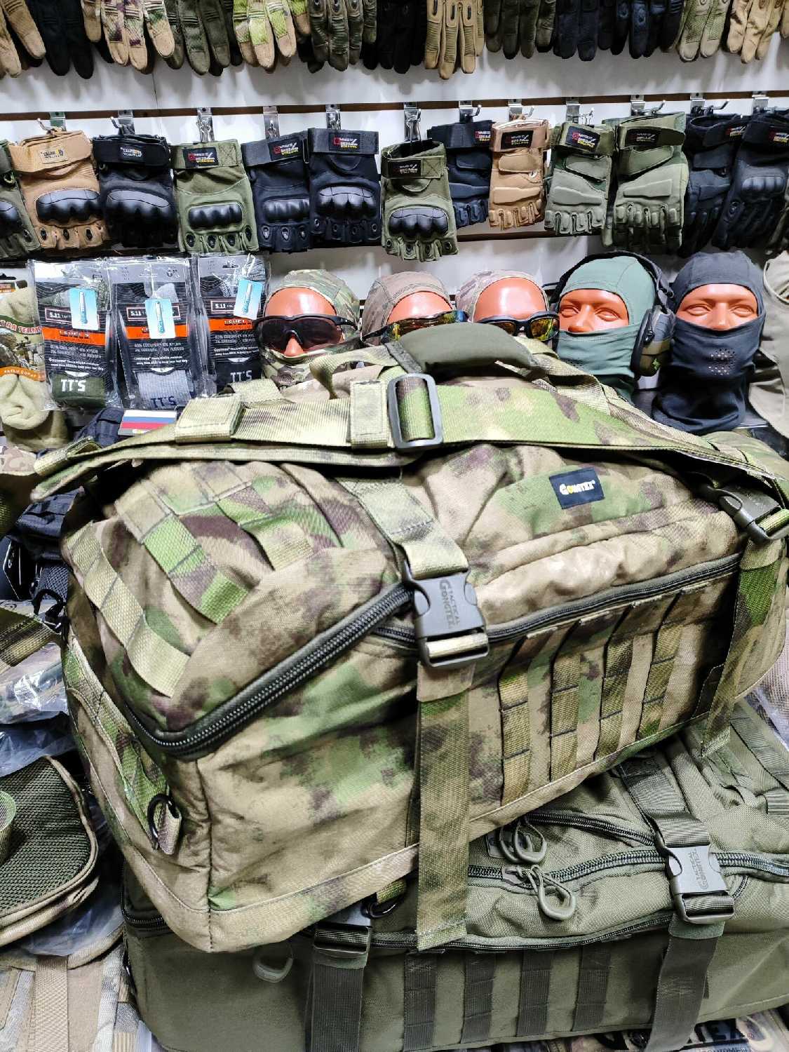 Тактический рюкзак Gongtex Tactical 55 литров фотография 7