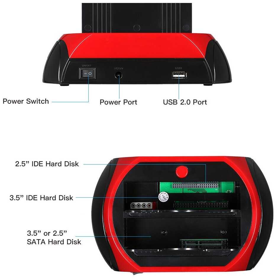 Док-станция PALMEXX 875D для жёстких дисков HDD Dock 2.5