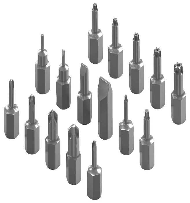 Набор бит и насадок iFixit Essential Electronics Toolkit, 28 предм. фотография 3