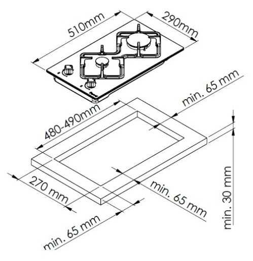 Варочная Поверхность Kuppersberg FS 32 X фотография 9