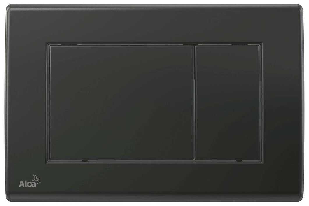 AlcaPlast M278 Кнопка смыва, черная матовая