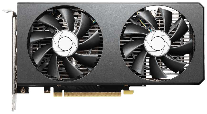 Видеокарта MSI GeForce RTX 3060 Ti TWIN FAN 8G OC LHR