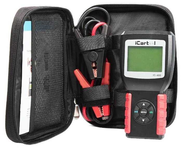 Тестер аккумуляторов iCartool IC-400 фотография 3