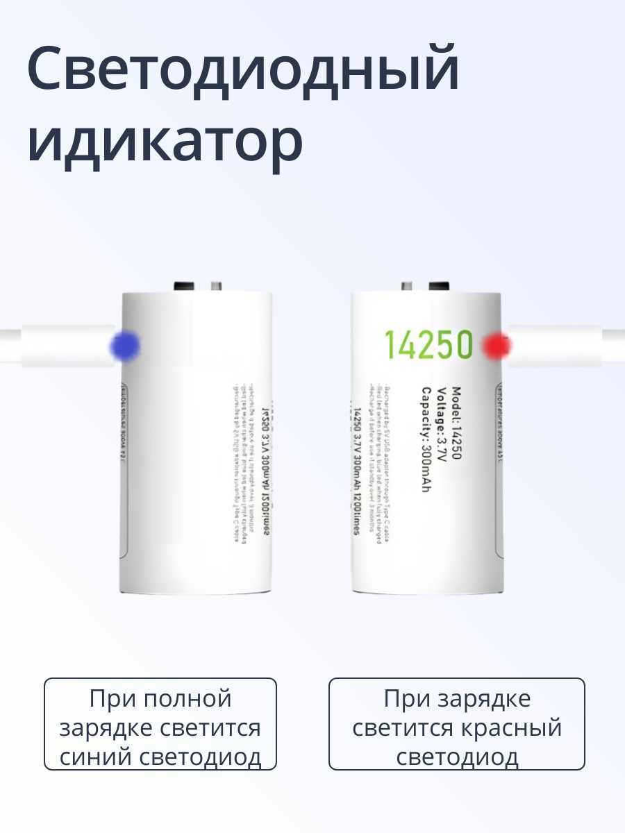 Аккумуляторные батарейки АА 4 штуки фотография 11