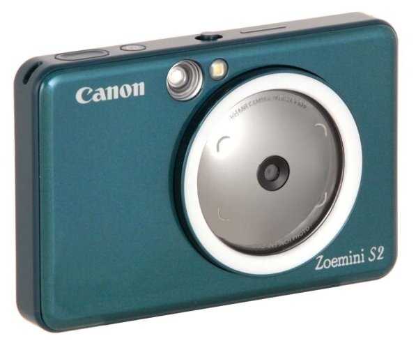 Камера и принтер моментальной печати Canon Zoemini S2, зеленая фотография 14