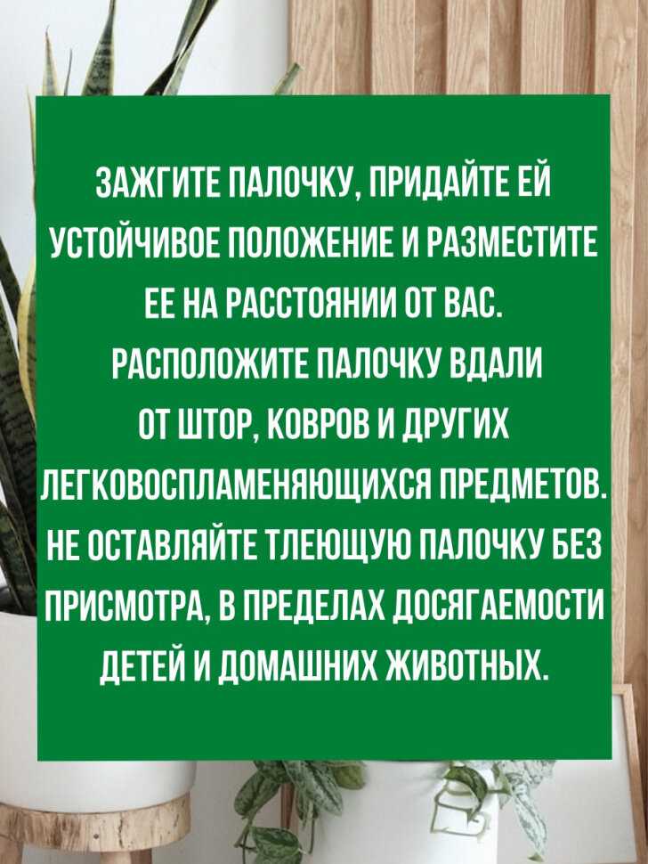 Средство от мучнистого червеца 3 палочки по 58 см репеллент Exmork из природных трав фотография 2