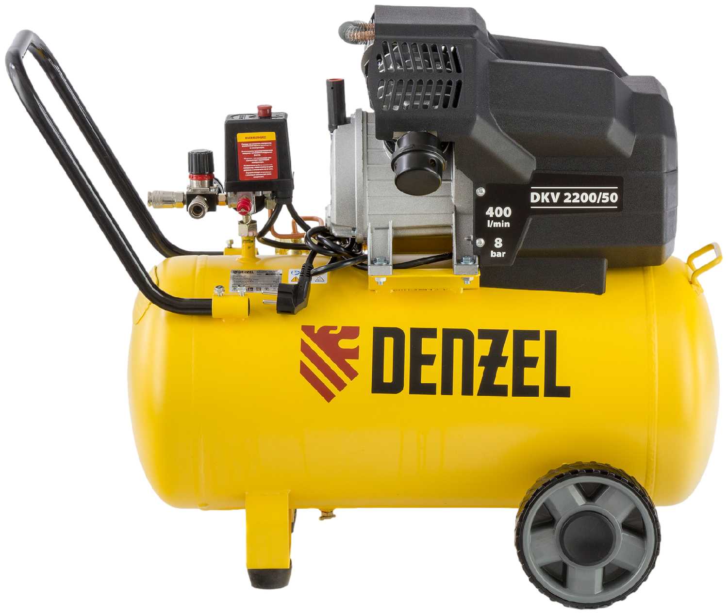 Компрессор Denzel DKV 2200/50 Х-PRO (DKV 2200/50) фотография 1