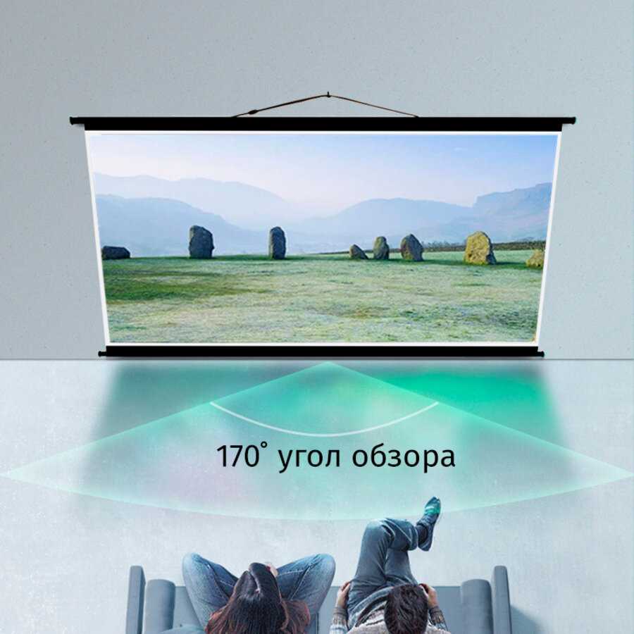 Экран для проектора Лама Блэк 300x225 см фотография 3