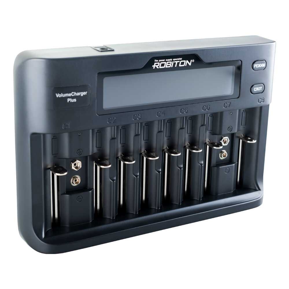Зарядное устройство ROBITON VolumeCharger Plus