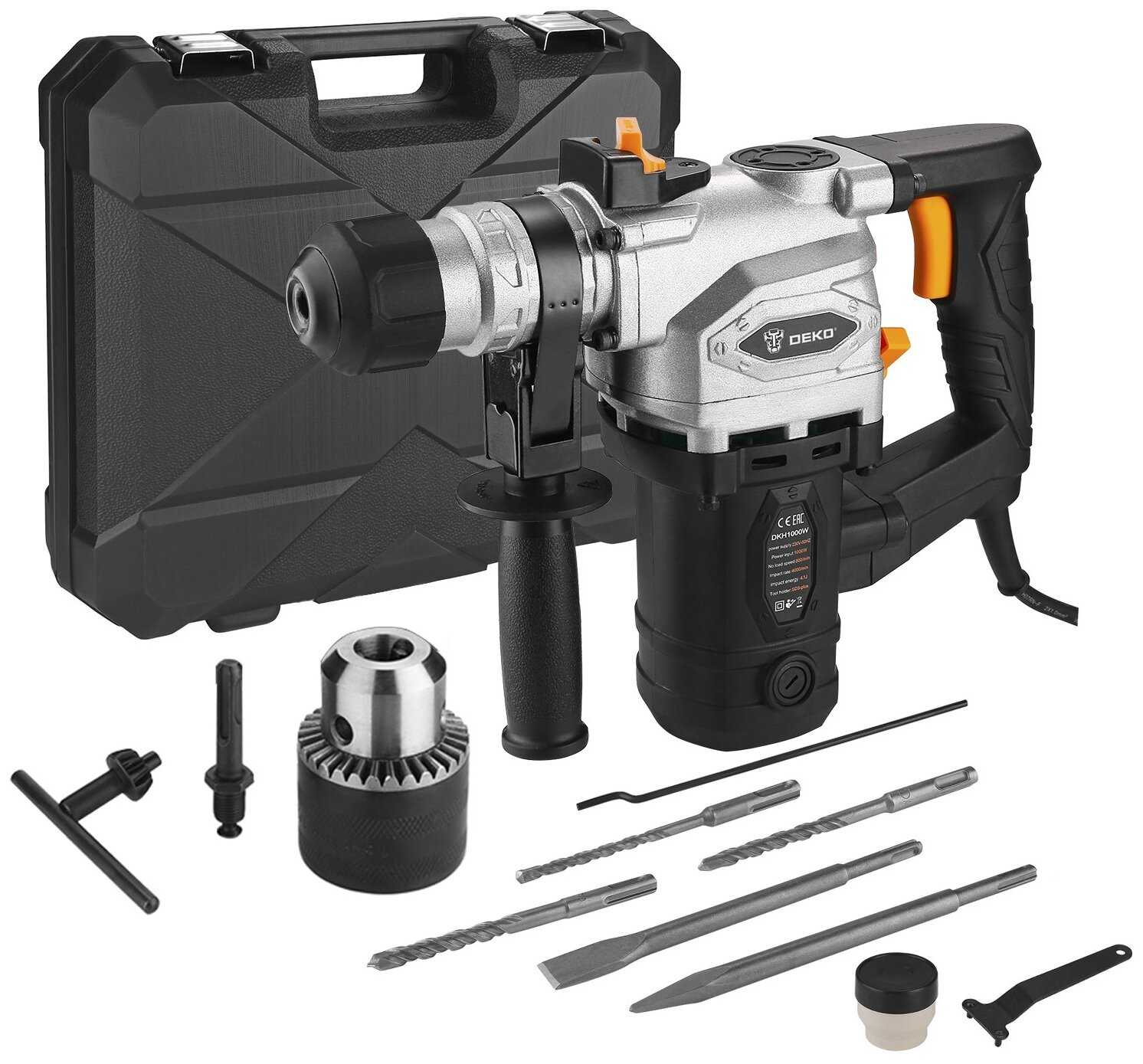 Перфоратор DEKO DKH1000W 063-4224, 1000 Вт фотография 3