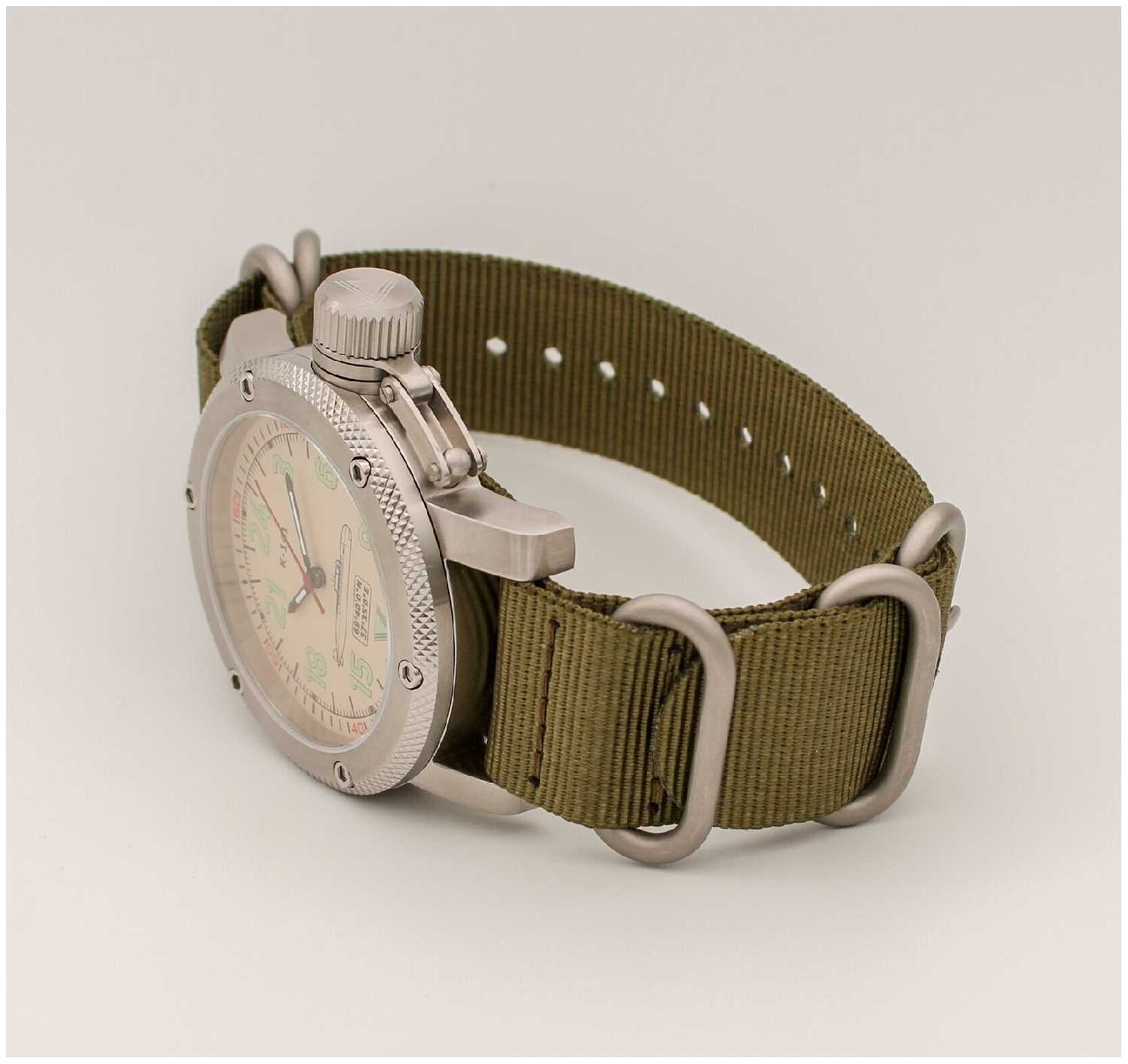 Часы К-141 / Курск (Oscar-II) механические с автоподзаводом (сапфировое стекло) 1087.21 фотография 9