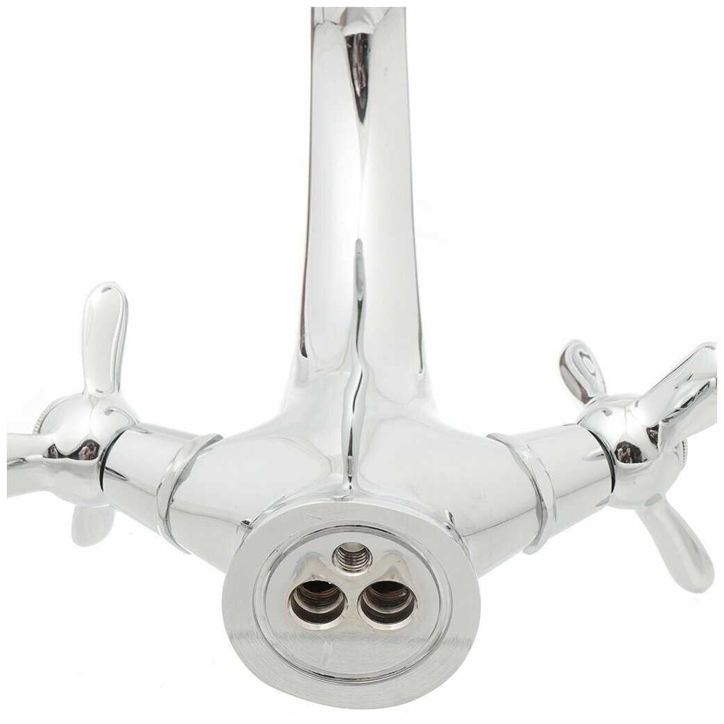 Смеситель для кухни Rossinka Silvermix Q02-61 фотография 7